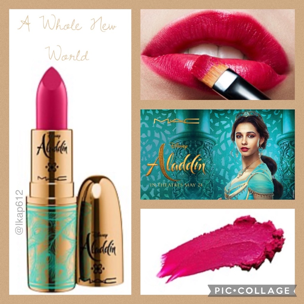 🧞‍♂️LE🧞‍♂️MAC Aladdin Collection Matte Lipstick- A Whole New World